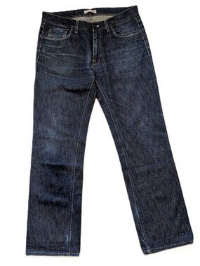 Vintage Acne Jeans "Mic Rigid" Dark Wash Straight Denim | Size W36/L34